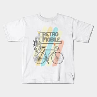 Retro Mobile Kids T-Shirt